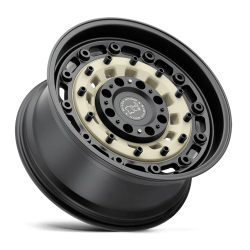 Black Rhino Hard Alloys ARSENAL 17x9.5 Sand On Black 6x135 12mm