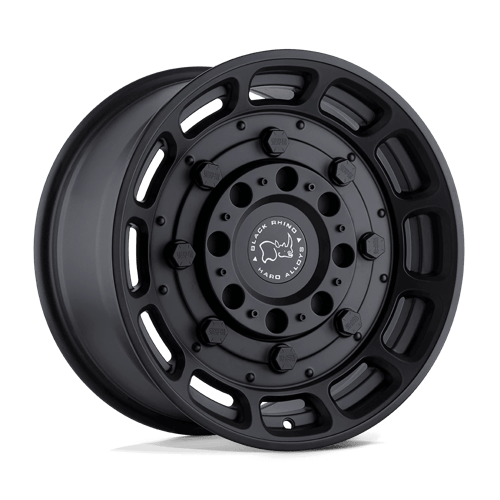 Black Rhino Hard Alloys WARTHOG 17x8.5 Matte Black 6x135 0mm