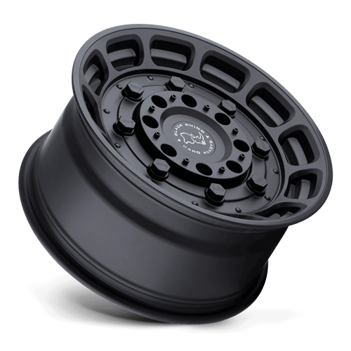 Black Rhino Hard Alloys WARTHOG 17x8.5 Matte Black 6x135 0mm