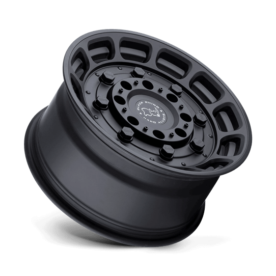 Black Rhino Hard Alloys WARTHOG 17x8.5 Matte Black 6x135 0mm