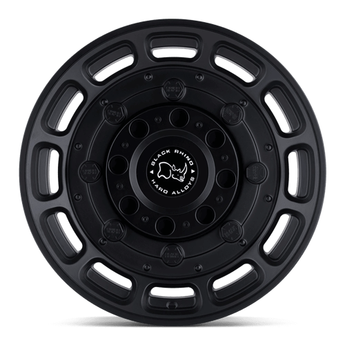 Black Rhino Hard Alloys WARTHOG 17x8.5 Matte Black 6x135 0mm