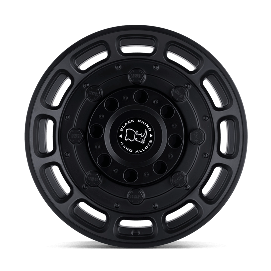 Black Rhino Hard Alloys WARTHOG 17x8.5 Matte Black 6x135 0mm