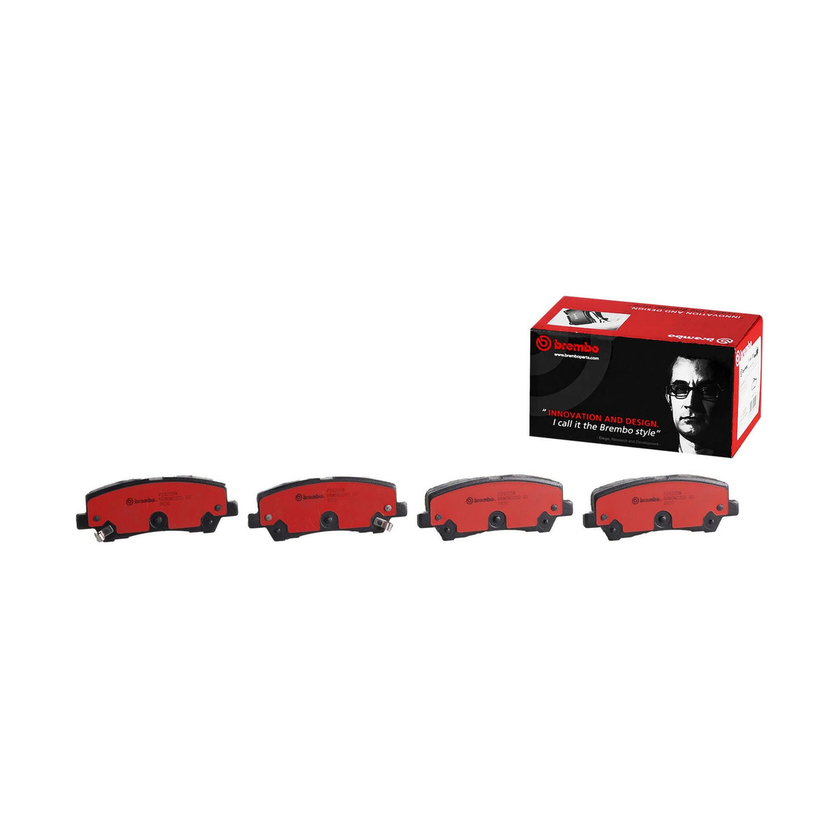 Brembo P24205N 2015-2023 Ford Mustang Rear Ceramic Brake Pads
