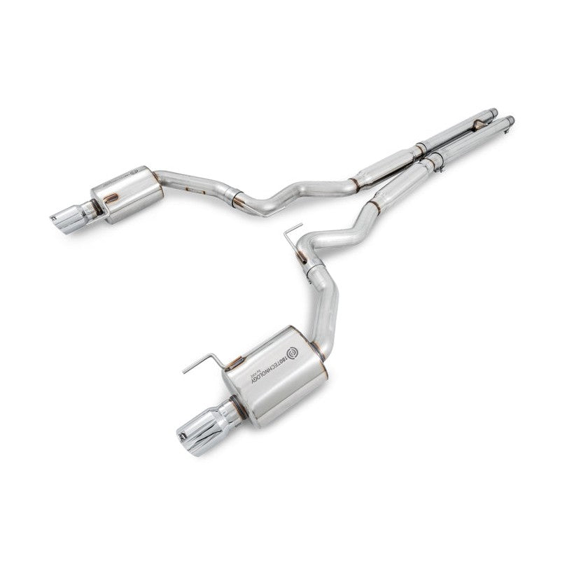 AWE Tuning AWE Tuning S550 Mustang GT Cat-Back Exhaust - Touring Edition (Chrome Silver Tips)