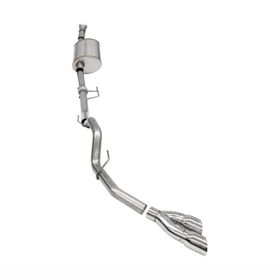 CORSA Performance Corsa 2021-2025 Ford F-150 SuperCab/6.5in Bed 3.5L V6 Sport Cat-Back Single Side Exit-Polished