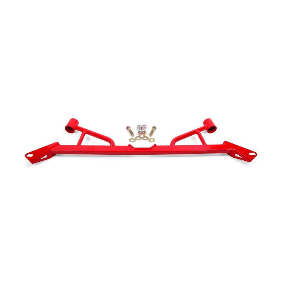 BMR Suspension BMR 15-17 S550 Mustang Front 4-Point Subframe Chassis Brace - Red
