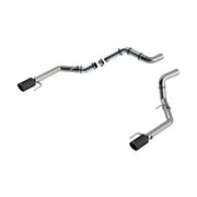 Borla Borla 21-23 Ford Raptor 3in Tail Pipe Kit 4.5in Tip - Carbon Fiber Black Anodized