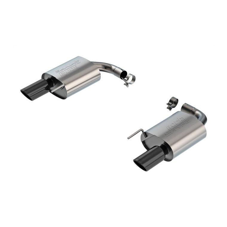 Borla Borla 2024-2025 Ford Mustang Eco Boost 2.3L S-Type Axle Back Exhaust w/ Black Chrome Tips