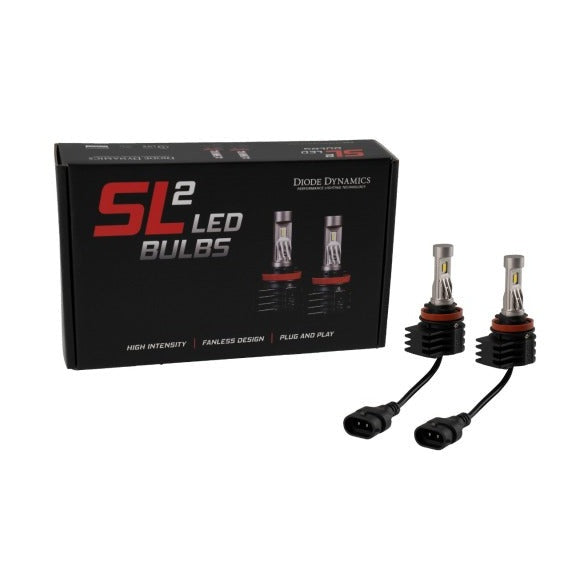 Diode Dynamics Diode Dynamics H11/H8/H9 White SL2 LED Bulbs (pair)