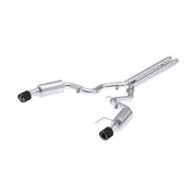 MBRP MBRP 2024 Ford Mustang GT S650, 5.0L 3inCat-Back Dual Split Rear with Carbon Fiber Tips (Street)