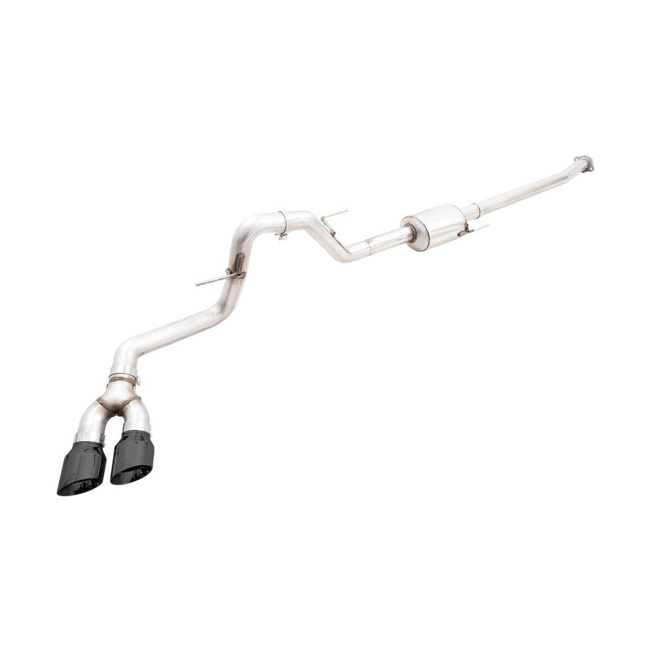 AWE Tuning AWE 21+ Ford F150 Dual Side Exit Cat-Back Exhaust - 4.5in Diamond Black Tips *For Stock Y-Pipe Only