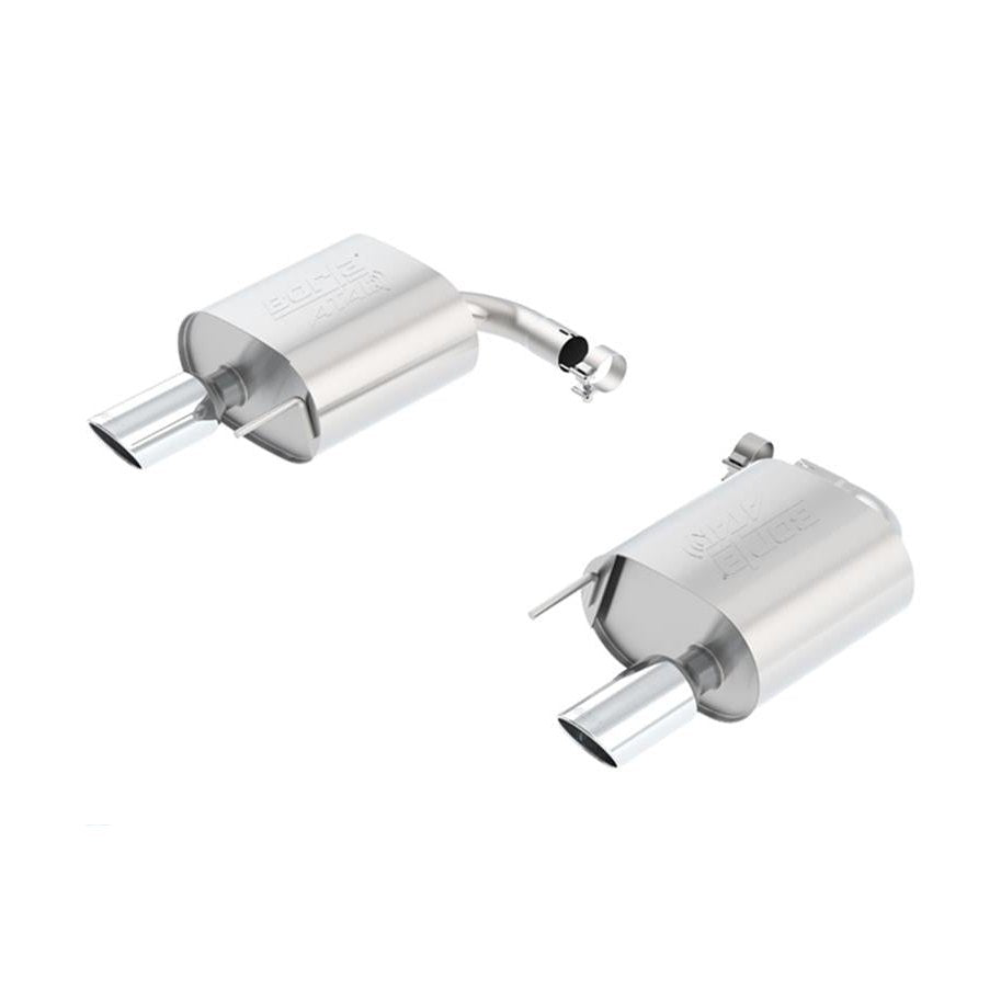Borla Borla Atak Rear Section 15-17 Ford Mustang 2.3L EcoBoost MT/AT 2.25in pipe 4in tip