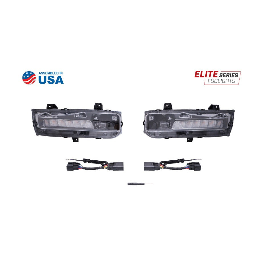 Diode Dynamics Diode Dynamics Elite Series Combination Fog Lamp for 18-21 Ford Mustang - Cool - White (Pair)