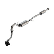 Borla Borla F-150 2021 2.7L/3.5L 4dr CC SB EC STB Lar/KingR/Plnm/LTD 3/2.25 DSE CB Touring BLK CHR Tips