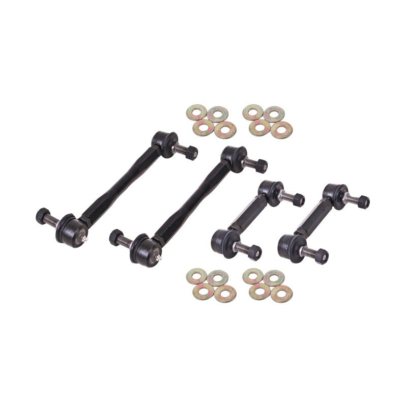 BMR Suspension BMR 15-17 S550 Mustang Front and Rear Sway Bar End Link Kit - Black
