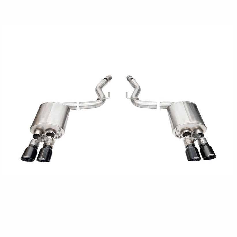 CORSA Performance Corsa 2024+ Ford Mustang V8 5.0L 3in Axle-Back Exhaust System w/ Twin 4in Black Pro-Series Tips