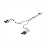 Borla Borla 2018 Ford Mustang GT (A/T / M/T) 3in ATAK Catback Exhaust w/o Valves w/ Black Chrome Tips