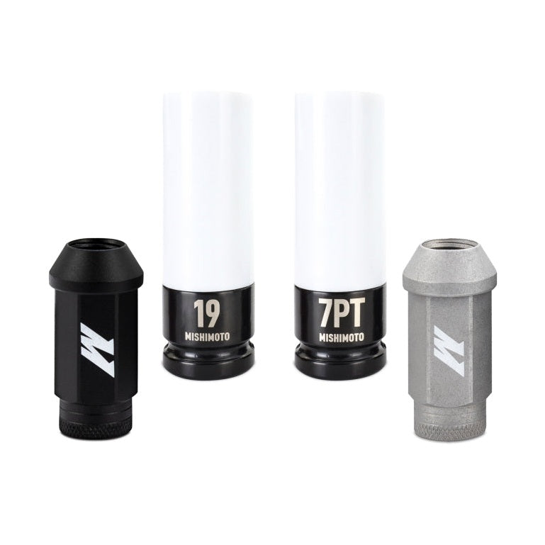 Mishimoto Mishimoto Steel Locking Lug Nuts M14x1.5 20pc Set Black