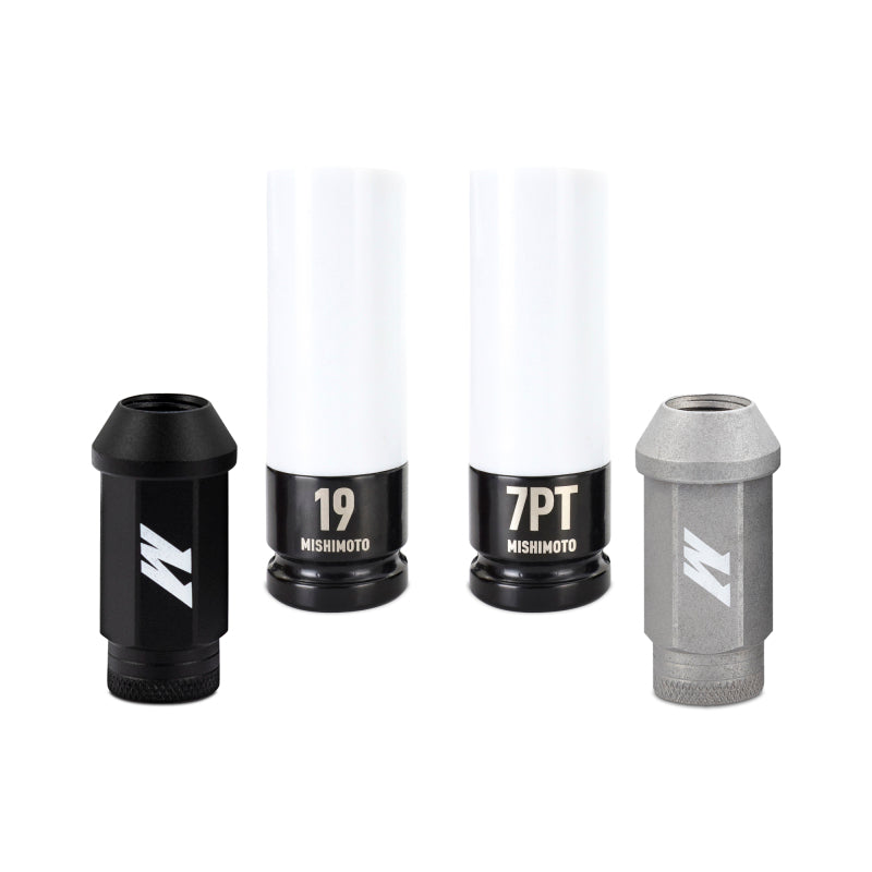Mishimoto Mishimoto Steel Locking Lug Nuts M14x1.5 20pc Set Black