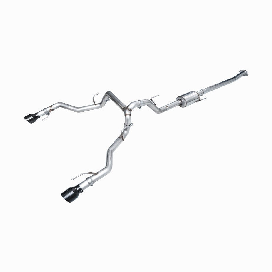 AWE Tuning AWE Tuning 2021+ Ford F-150 Tremor (w/ Bumper Cutouts) 0FG Non-Resonated Catback -Diamond Black Tips