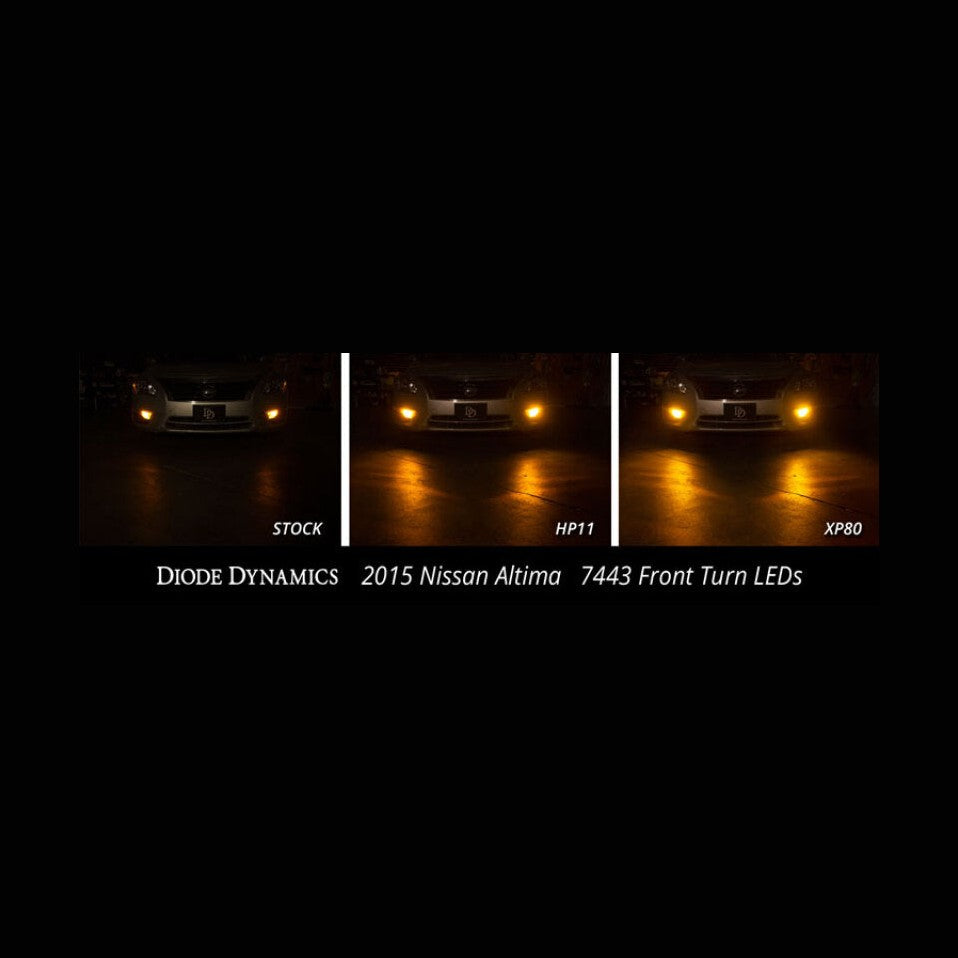 Diode Dynamics Diode Dynamics 7443 LED Bulb HP24 LED - Cool - White Switchback (Pair)