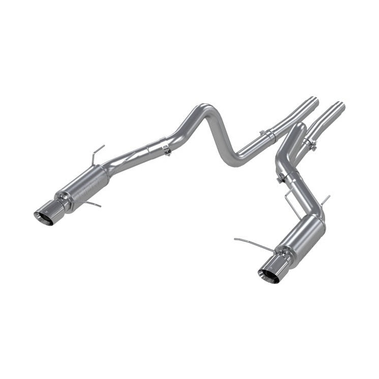 MBRP MBRP 11-14 Ford Mustang GT 5.0L Dual Split Rear Race Version T409 3in Cat Back Exhaust System