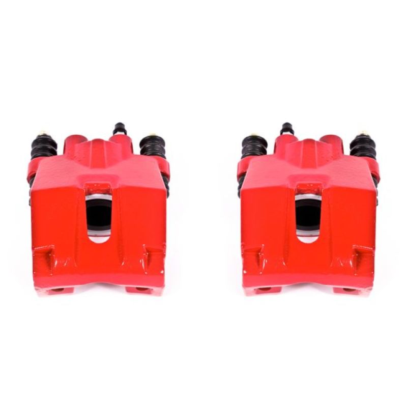 PowerStop Power Stop 04-11 Ford F-150 Rear Red Calipers w/o Brackets - Pair