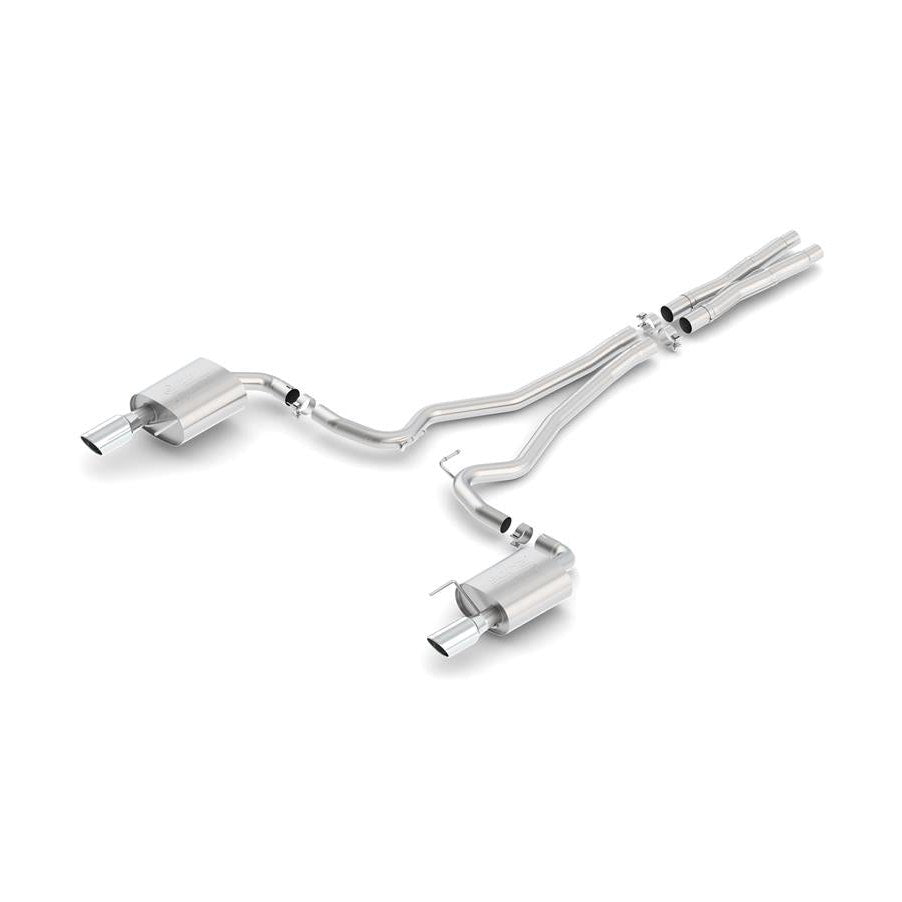 Borla Borla Atak S Cat-Back 15-17 Ford Mustang GT 5.0L V8 MT/AT 2.5in pipe 4in tip