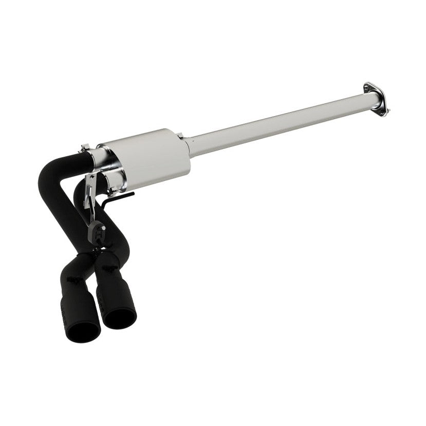MBRP MBRP 15-16 Ford F-150 2.7L/3.5L/5.0L 3in Cat Back Single Side Pre-Axle Dual Exit Black Coated