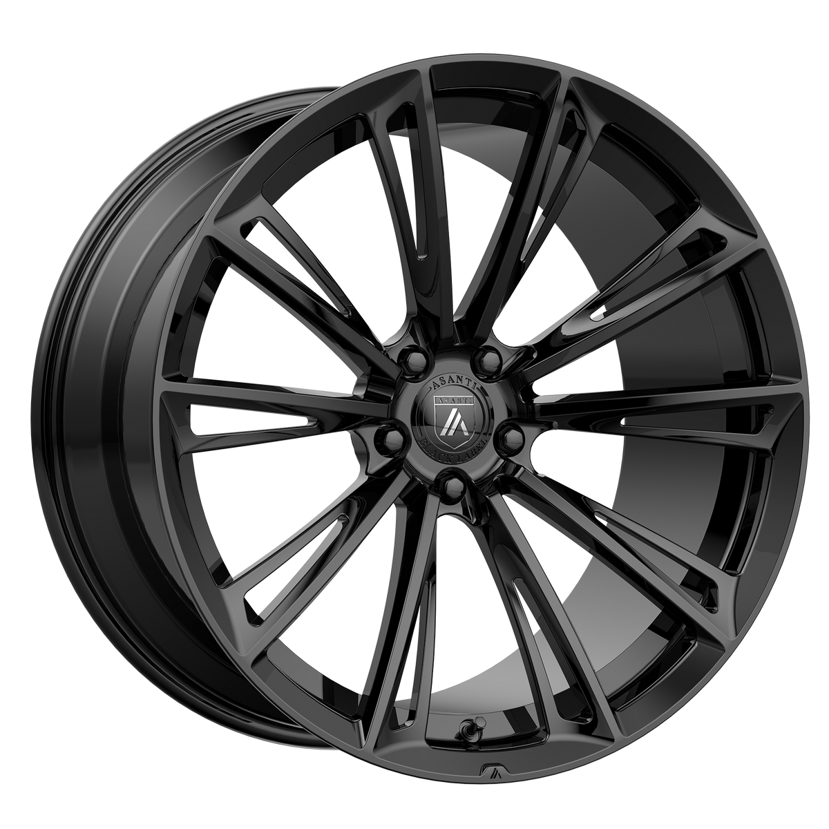 Asanti Black ABL30 CORONA 22x9.5 Gloss Black 6x135 30mm