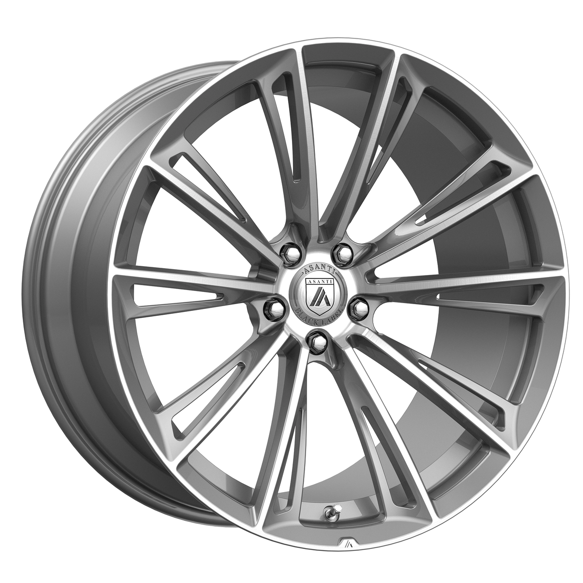 Asanti Black ABL30 CORONA 20x10.5 Titanium Brushed 5x114.3 38mm