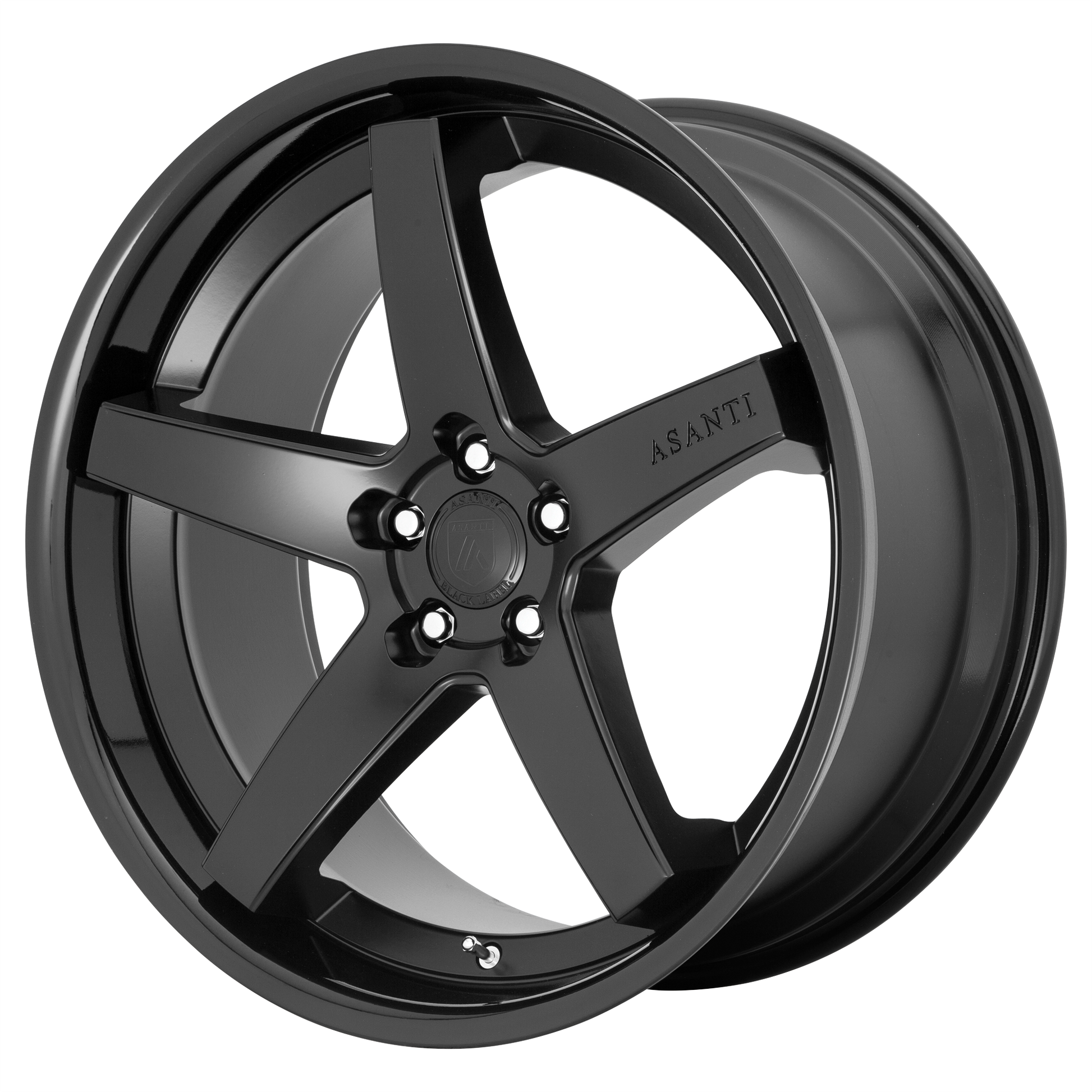 Asanti Black ABL31 REGAL 20x9 Satin Black W/ Gloss Black Lip 5x114.3 35mm