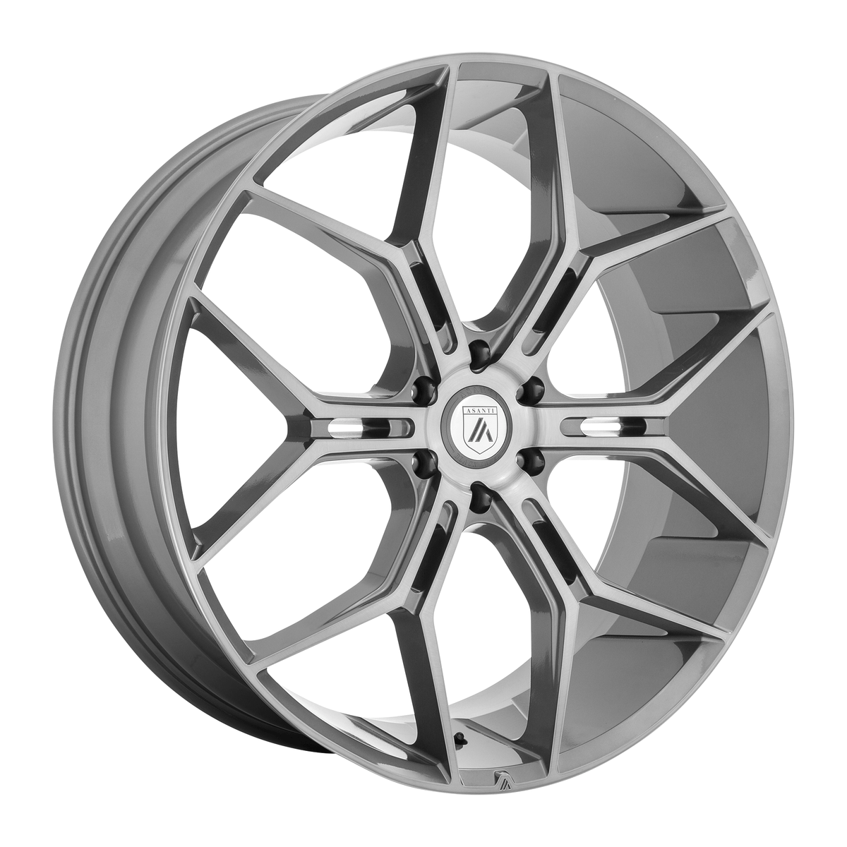 Asanti Black ABL-38 MONARCH TRUCK 22x9.5 Titanium Brushed 6x135 38mm