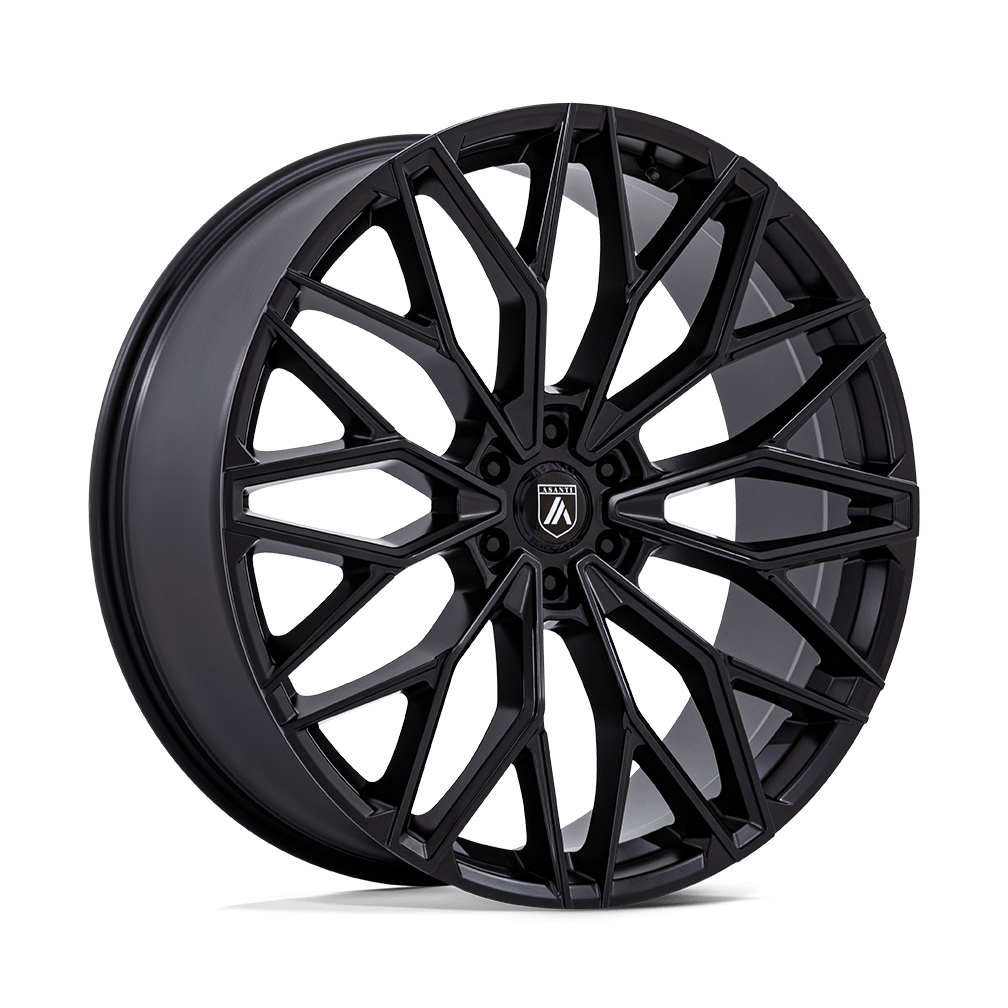 Asanti Black AB050 MOGUL 6 22x9.5 Matte Black 6x135 25mm