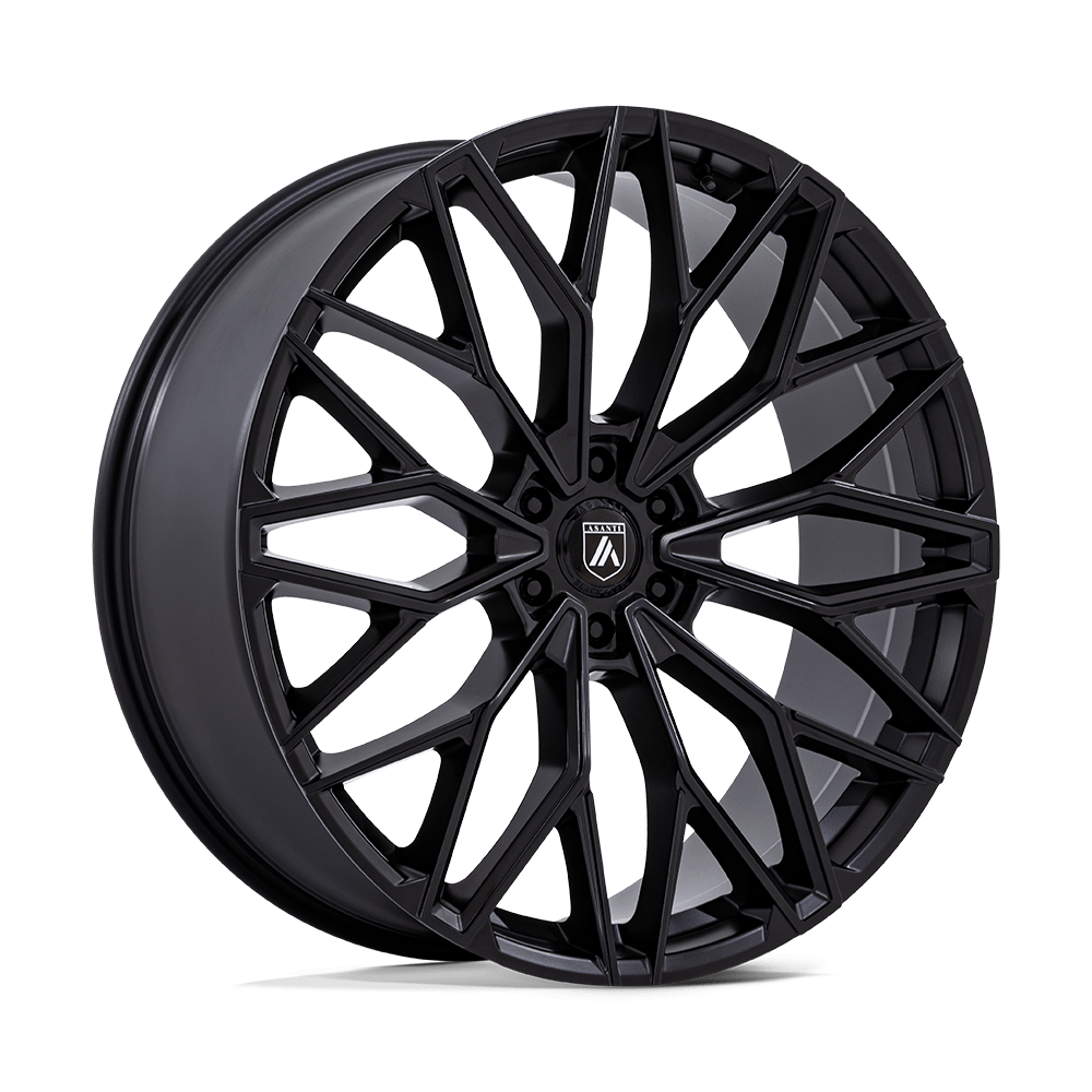 Asanti Black AB050 MOGUL 6 22x9.5 Matte Black 6x135 25mm