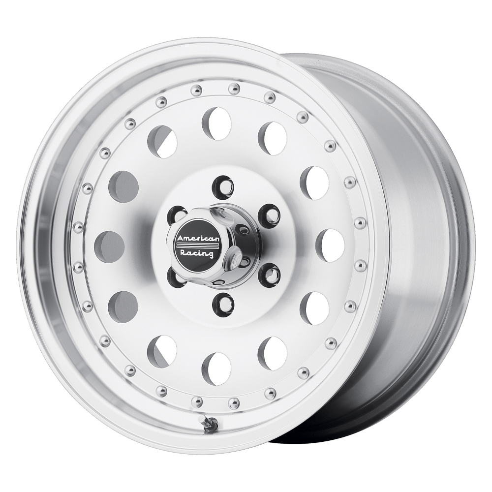 American Racing AR62 OUTLAW II 18x8 Machined W/ Clear Coat 6x135 18mm