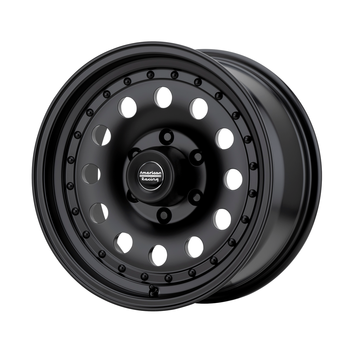 American Racing AR62 OUTLAW II 18x8 Satin Black 6x135 30mm