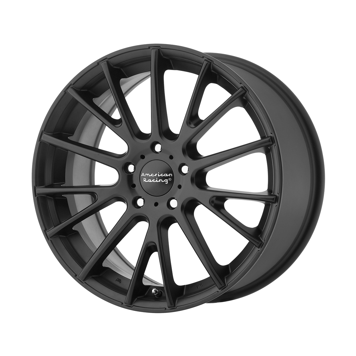 American Racing AR904 17x7 Satin Black 5x114.3 40mm