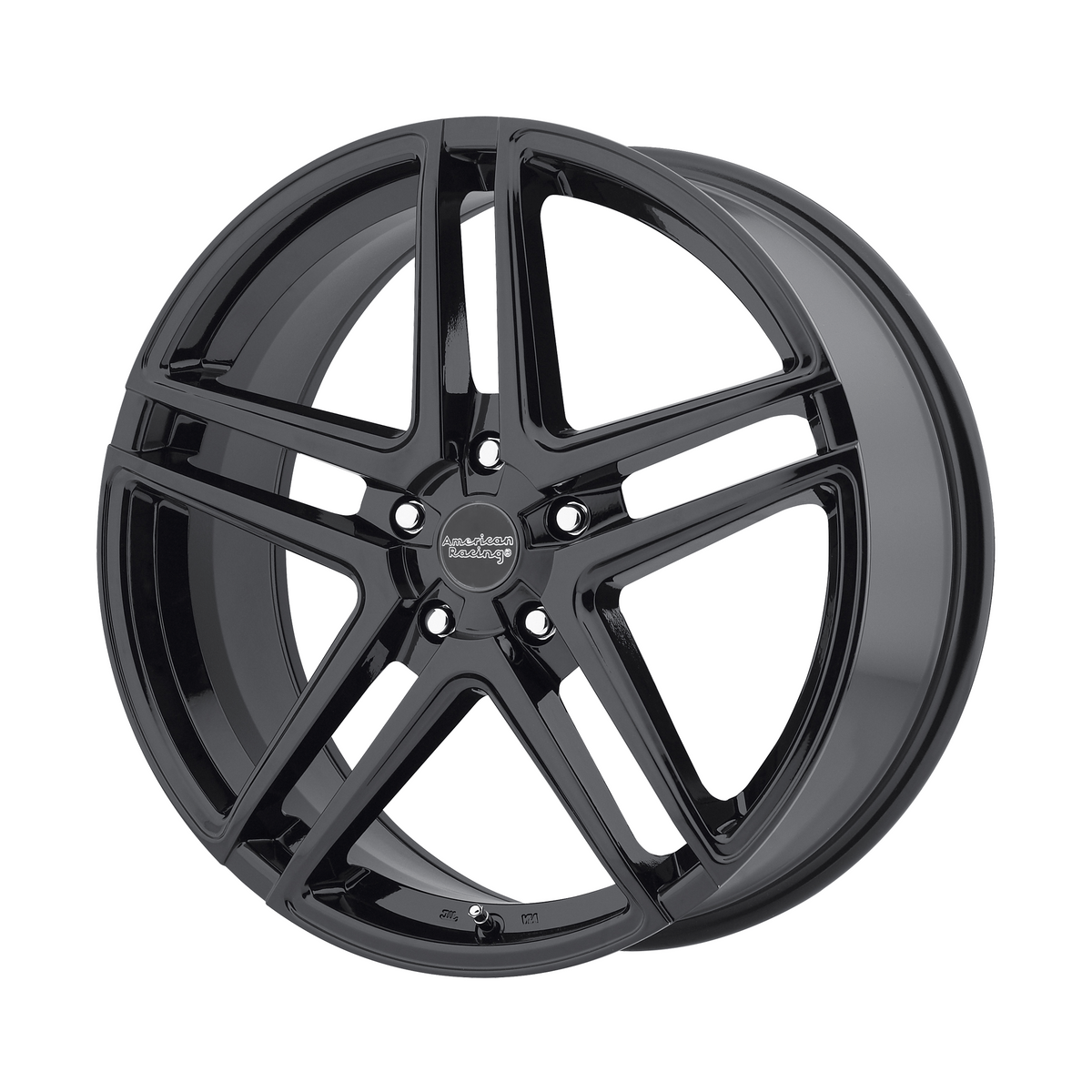 American Racing AR907 17x7.5 Gloss Black 5x114.3 42mm