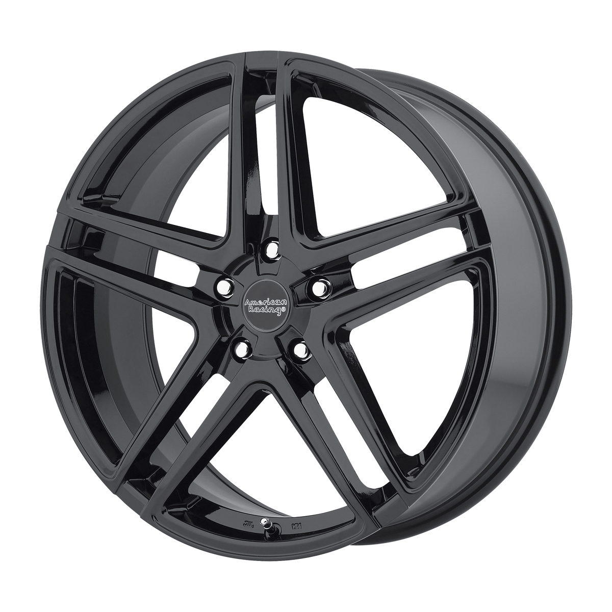 American Racing AR907 18x8 Gloss Black 5x114.3 40mm