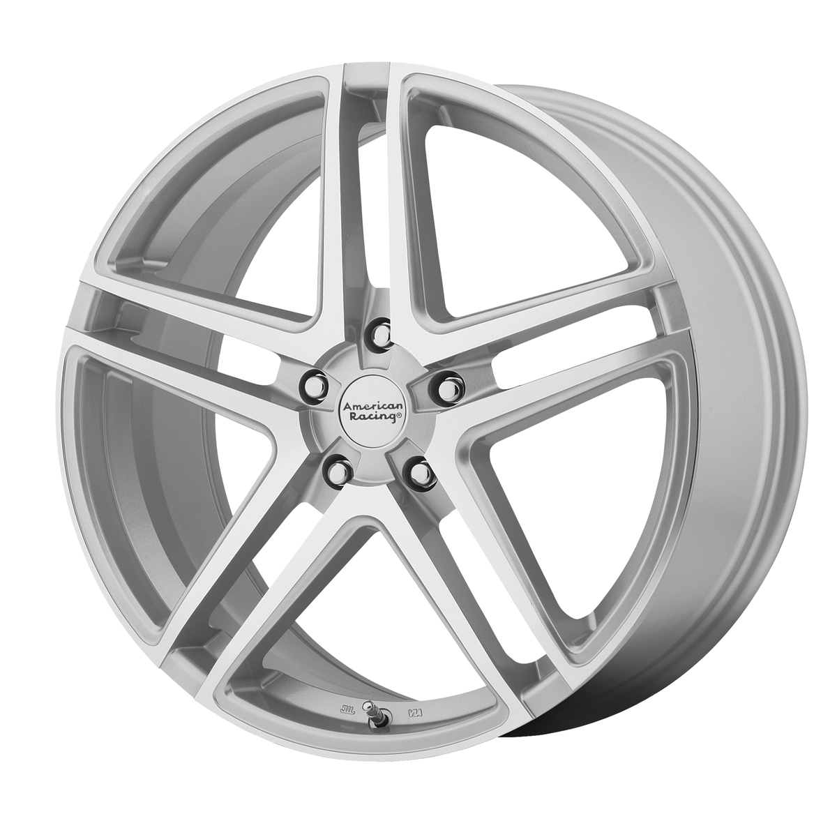 American Racing AR907 18x8 Silver Machined 5x114.3 40mm