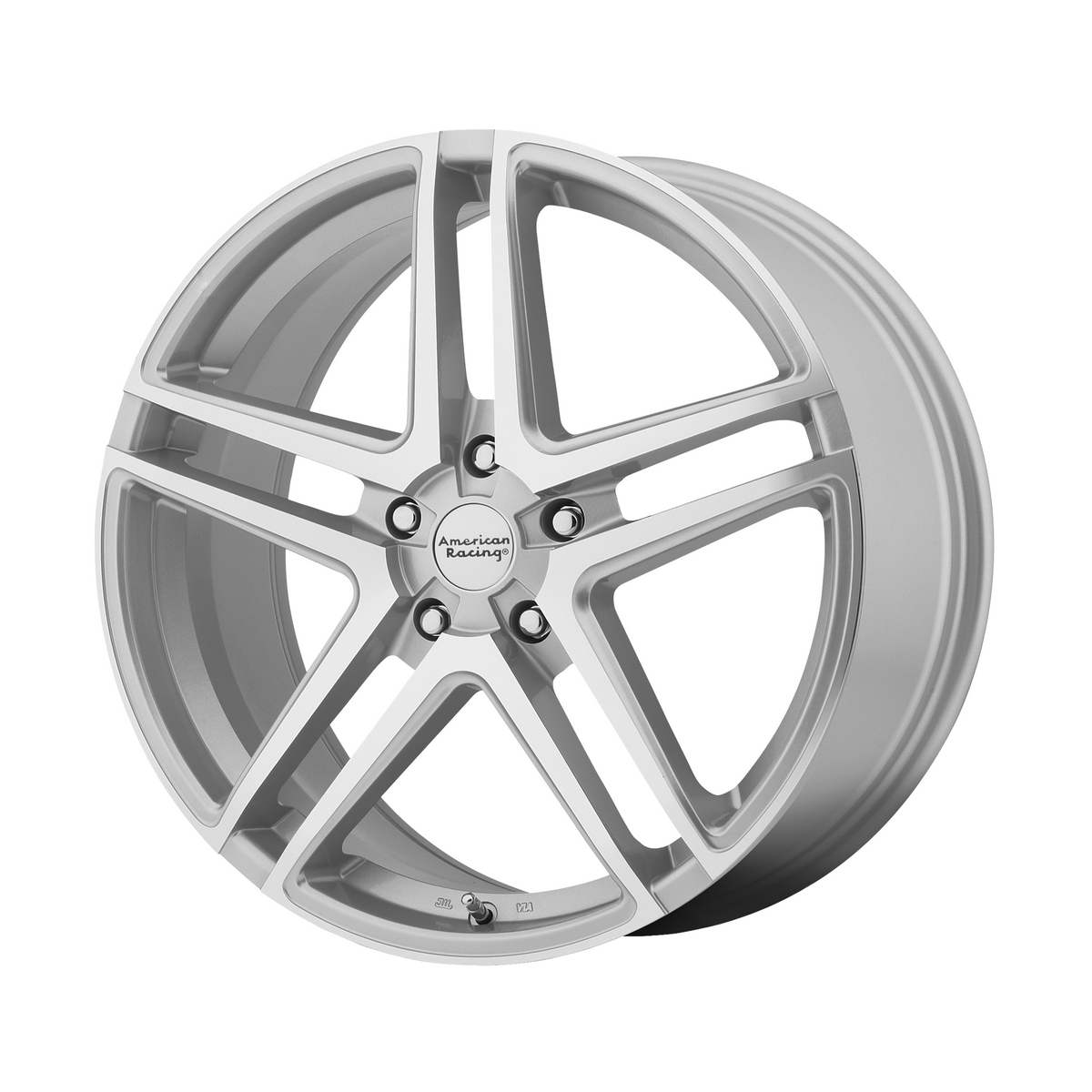 American Racing AR907 18x8 Silver Machined 5x114.3 40mm
