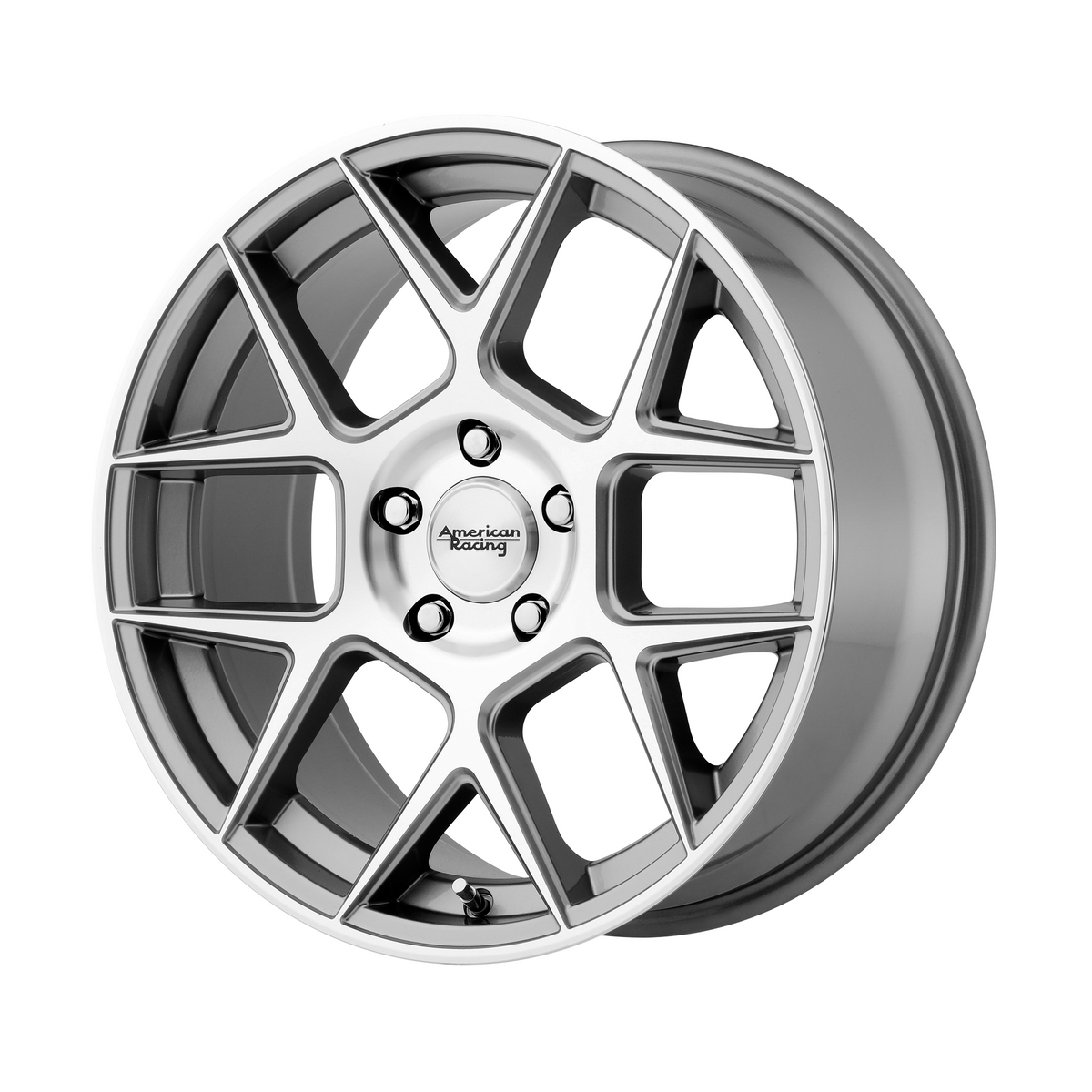 American Racing AR913 APEX 20x10 Gun Metal Machined Face 5x114.3 40mm