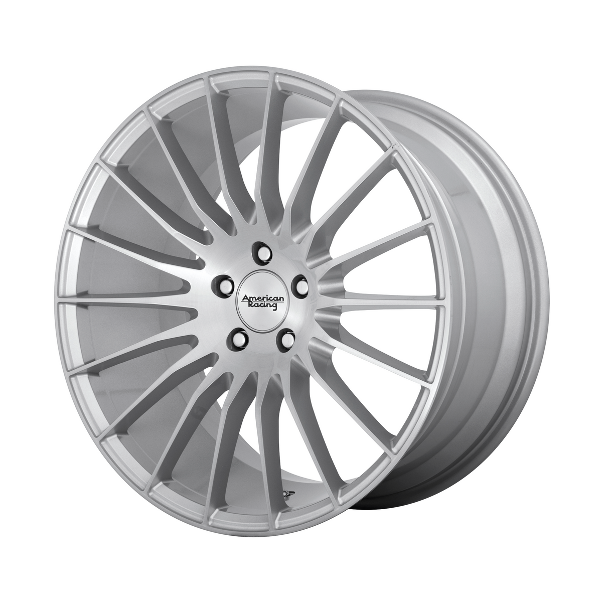 American Racing AR934 FASTLANE 20x10 Brushed Silver 5x114.3 40mm