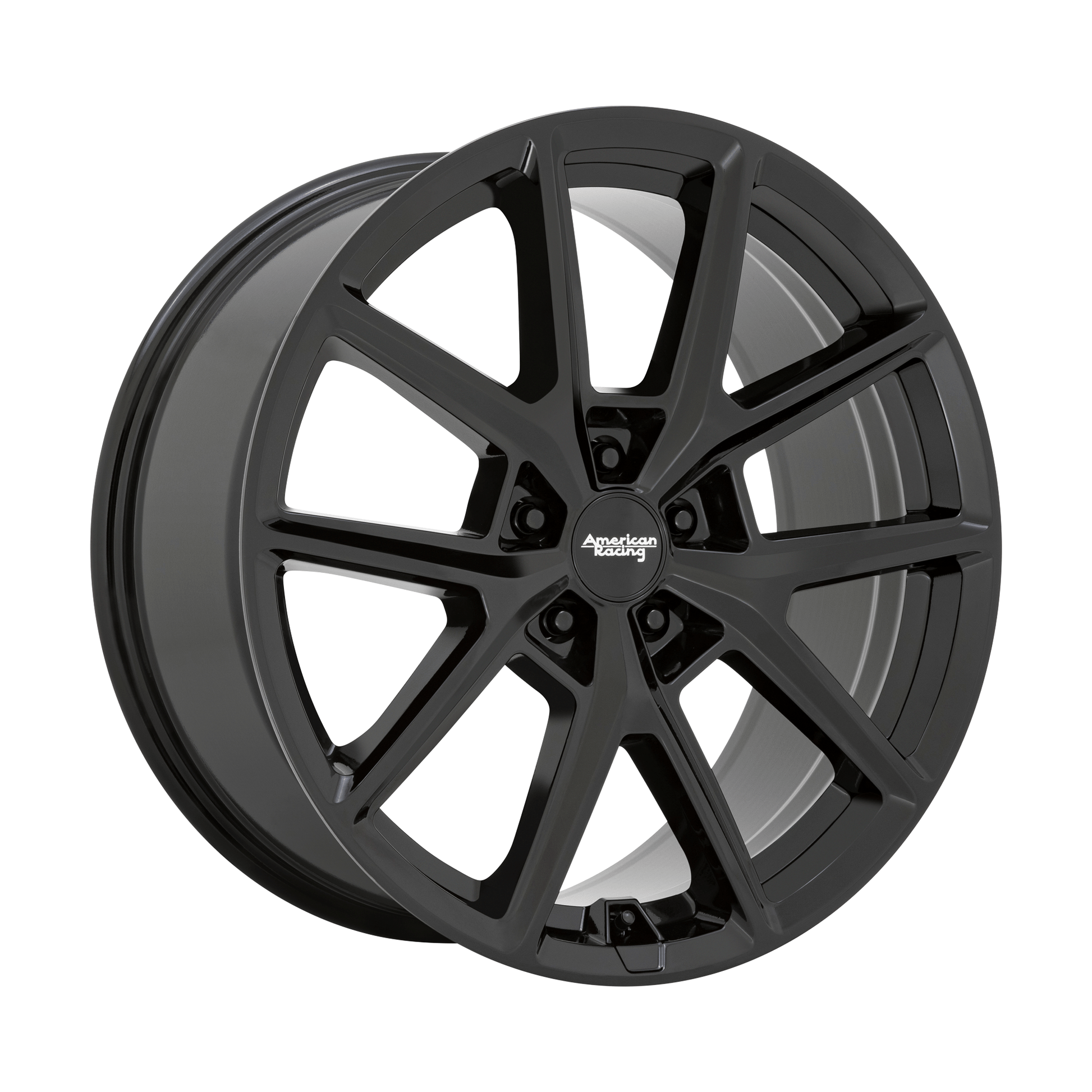 American Racing AR943 17x8 Gloss Black 5x114.3 35mm