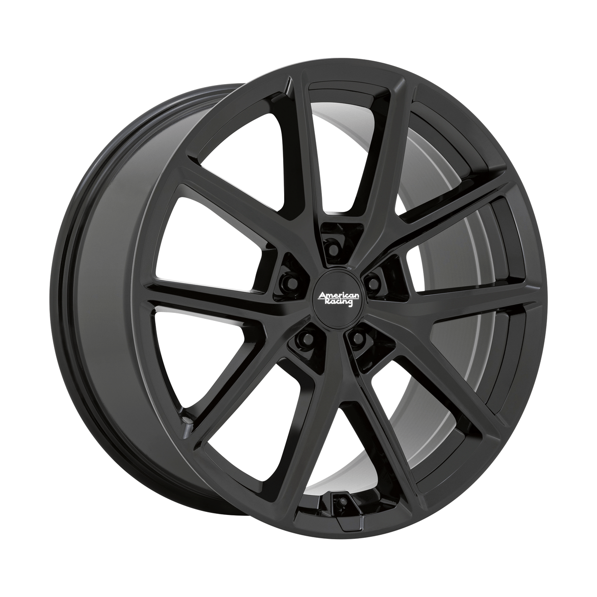 American Racing AR943 18x8 Gloss Black 5x114.3 35mm