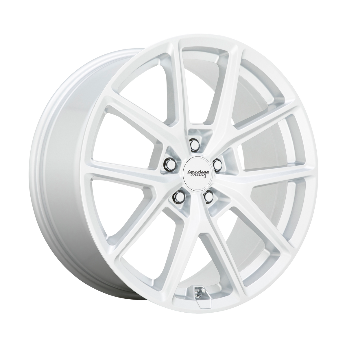 American Racing AR943 17x8 Hyper Silver 5x114.3 35mm