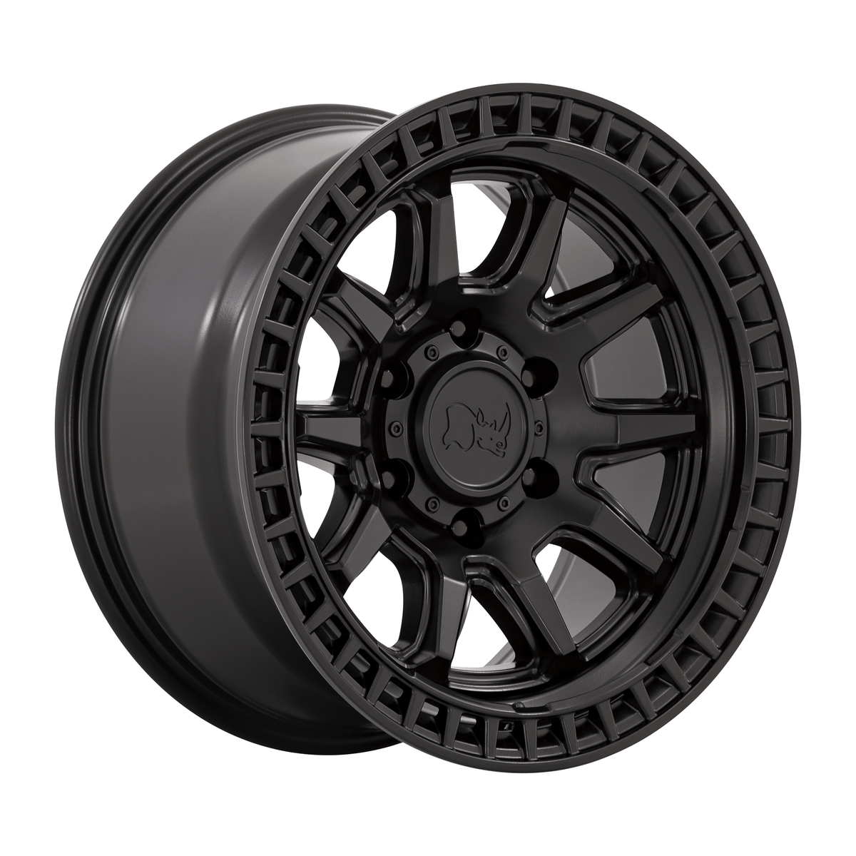Black Rhino Hard Alloys CALICO 17x8.5 Matte Black 6x135 0mm