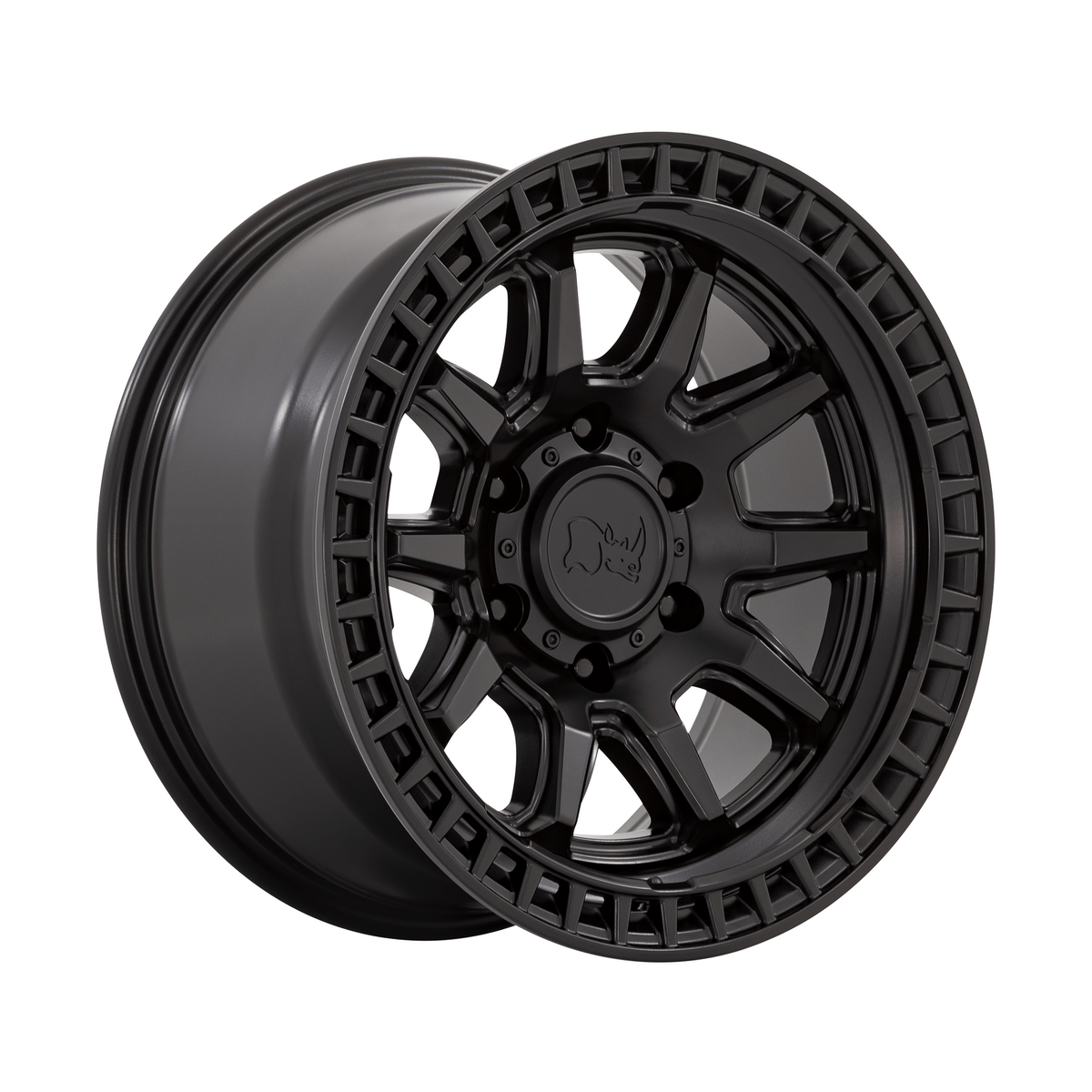 Black Rhino Hard Alloys CALICO 17x8.5 Matte Black 6x135 0mm