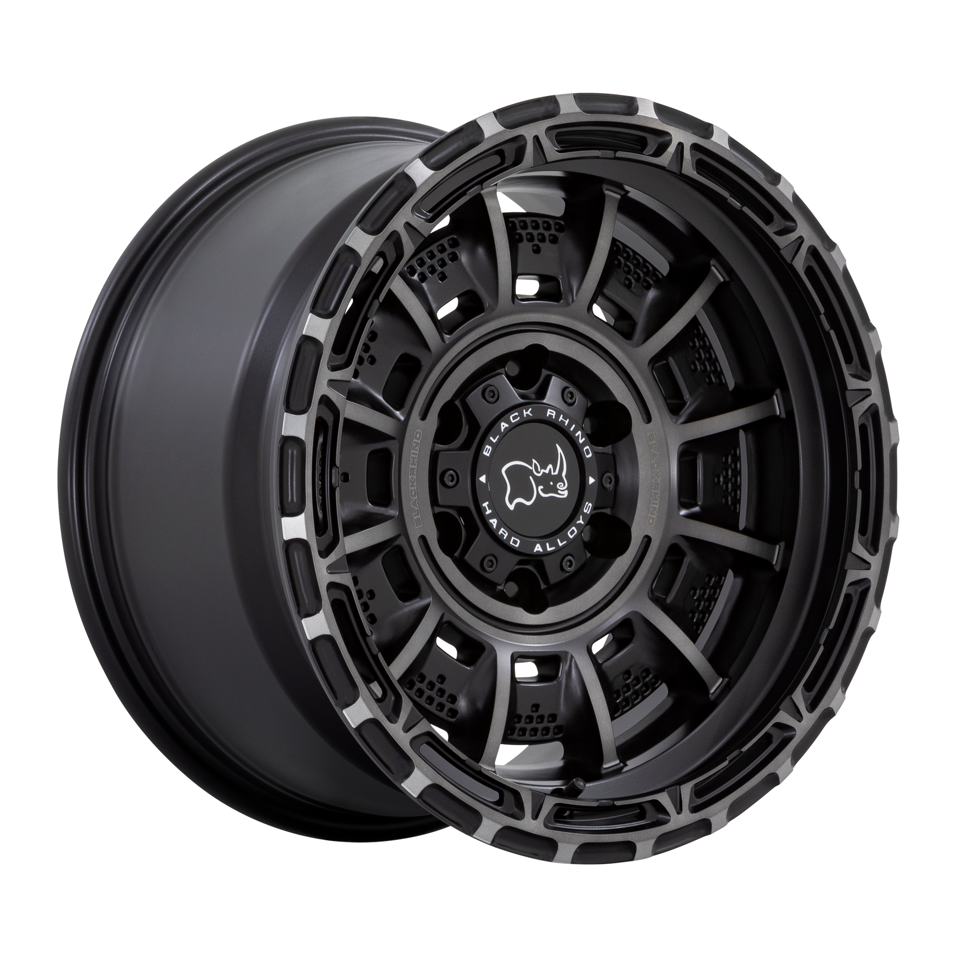 Black Rhino Hard Alloys LEGION 17x9 Matte Black Gray Tint 6x135 0mm